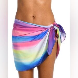 La Blanca Women's Standard Pareo Wrap Swimsuit Cover Up